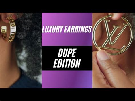 fendi dupe earrings|fendi dupe.